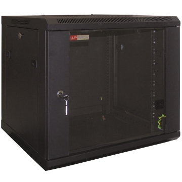 WPN-RWB-09605-B | WALL MOUNT RACK 19" RWB SERIES 9U BLACK RAL 9005 | WP Rack | distributori informatica