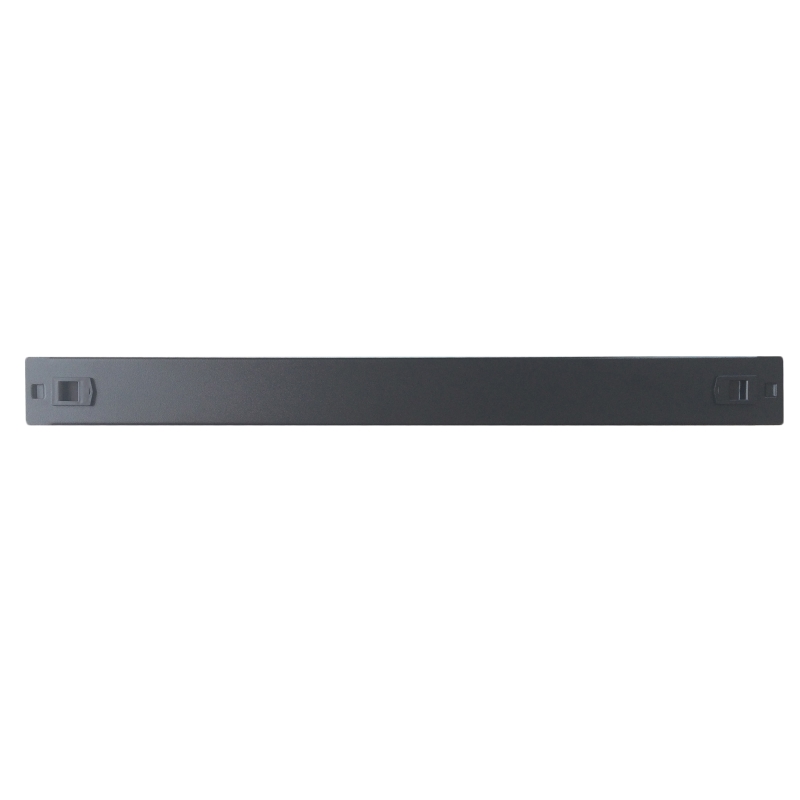 WPN-ABP-1SL-B | 1U SOLID PANEL SCREWLESS, BLACK RAL 9005 | WP Rack | distributori informatica