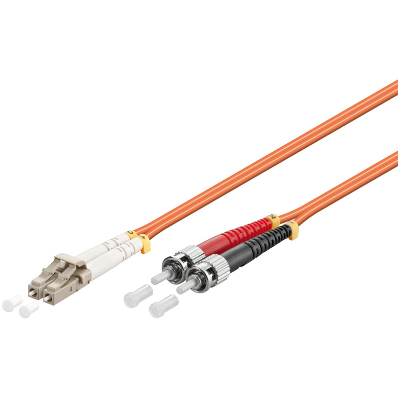 WPC-FP1-6LCST-100 | FIBER OPTIC MULTIMODE PATCH CORD 62,5/125 LC-ST, 10 MT. OM1 | WP Cabling | distributori informatica