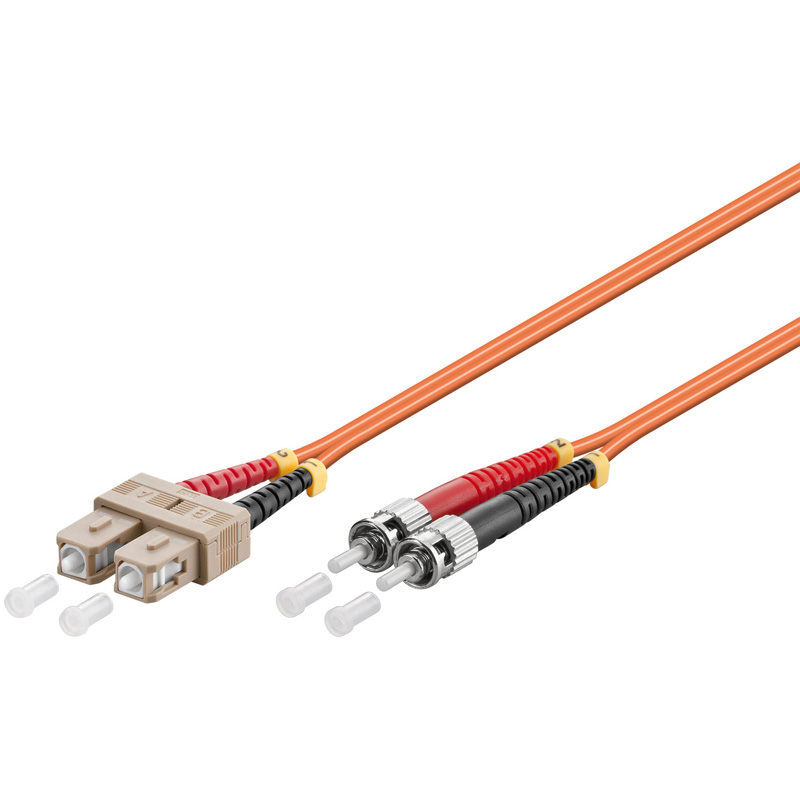 WPC-FP2-5STSC-005 | FIBER OPTIC MULTIMODE PATCH CORD 50/125 ST-SC, 0,5 MT. OM2 | WP Cabling | distributori informatica