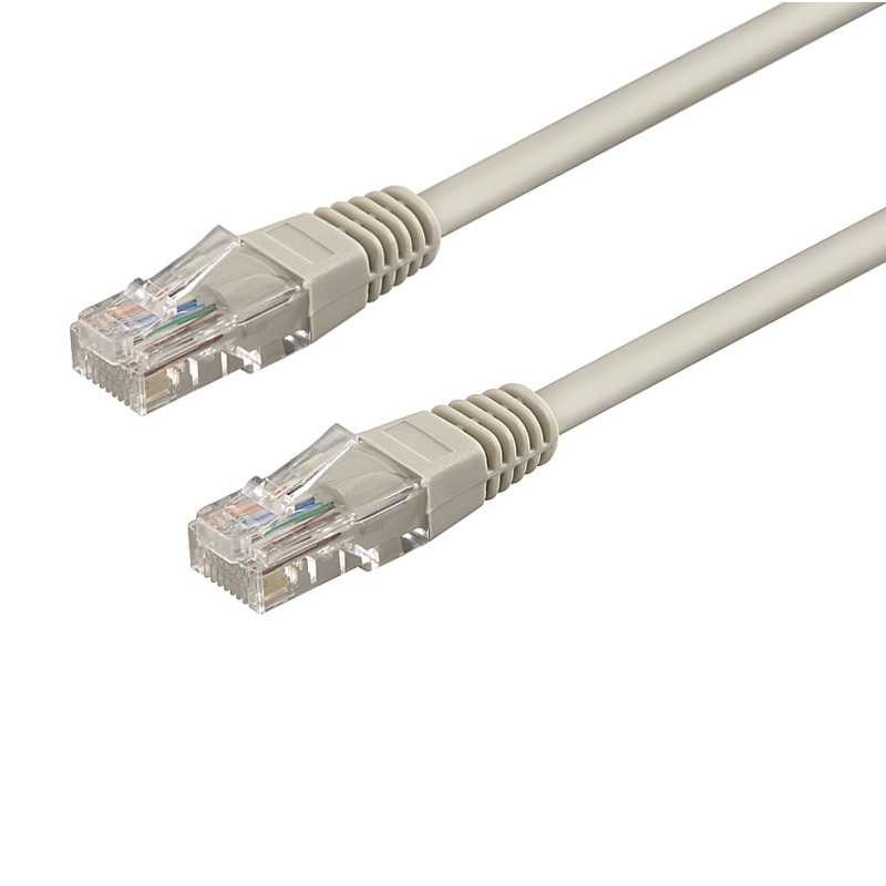 WPC-PAT-5U010 | CAT 5E U-UTP PATCH CABLE 1.0m GREY | WP Cabling | distributori informatica