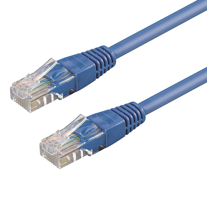 WPC-PAT-5U020B | CAT 5E U-UTP PATCH CABLE 2.0m BLUE | WP Cabling | distributori informatica