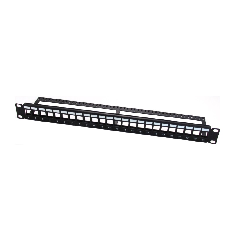 WPCPANBU24 | PATCH PANEL, BLANK, 24 PORT, UNSHIELDED | WP Cabling | distributori informatica