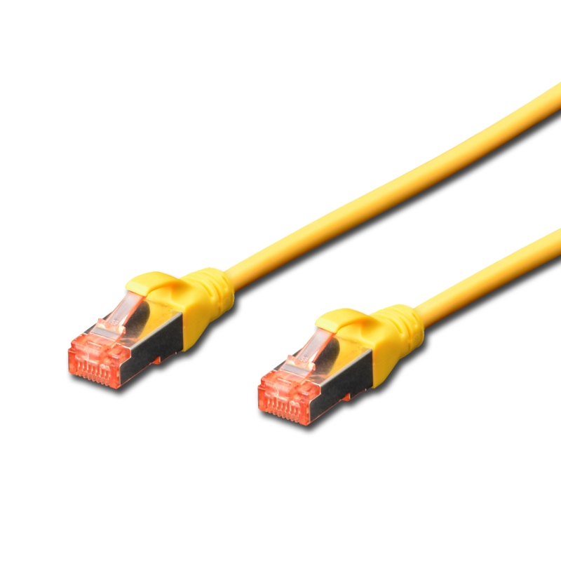 WPC-PAT-6SF002Y | CAT 6 S-FTP PATCH CABLE 0.2m LS0H YELLOW | WP Cabling | distributori informatica