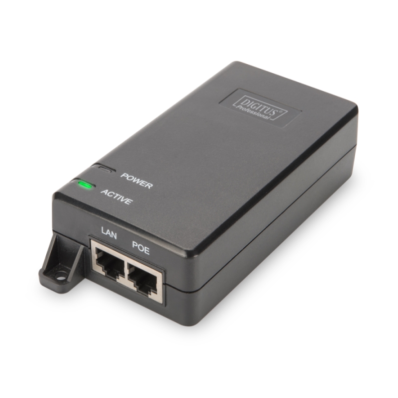 DI-DN-95103-2 | PoE+ Injector, 802.3at, 30 Watt | Digitus | distributori informatica