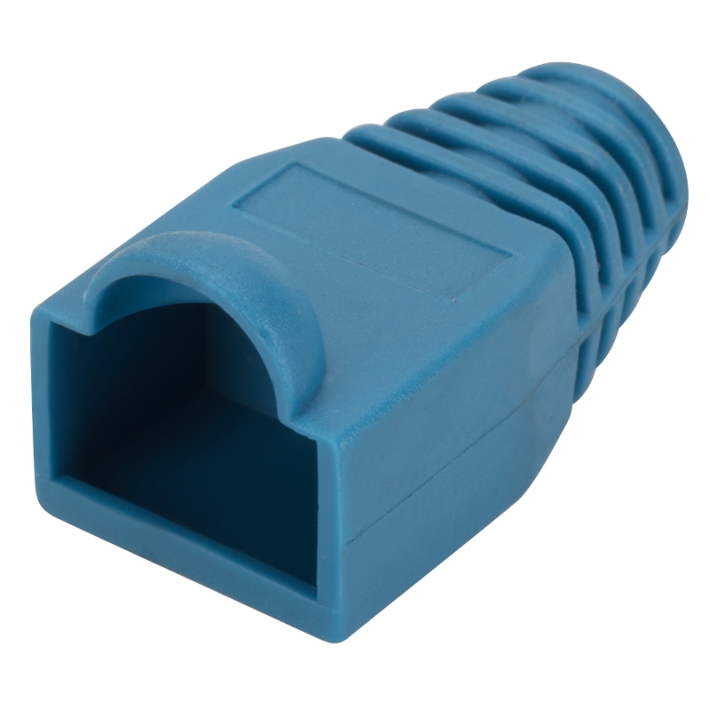 WPC-MDA-B88-B | KINK PROTECTION BOOT FOR RJ45 PLUGS, BLUE | WP Cabling | distributori informatica