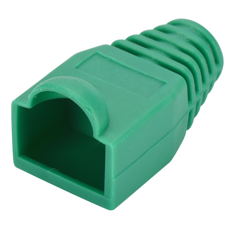 WPCMDAB88G | KINK PROTECTION BOOT FOR RJ45 PLUGS, GREEN | WP Cabling | distributori informatica