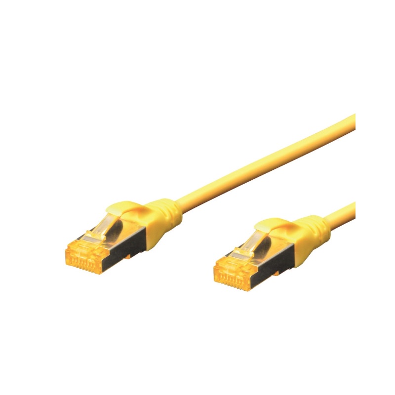 WPC-PAT-6ASF005Y | CAT 6A S-FTP PIMF PATCH CABLE 0.5m LS0H YELLOW | WP Cabling | distributori informatica