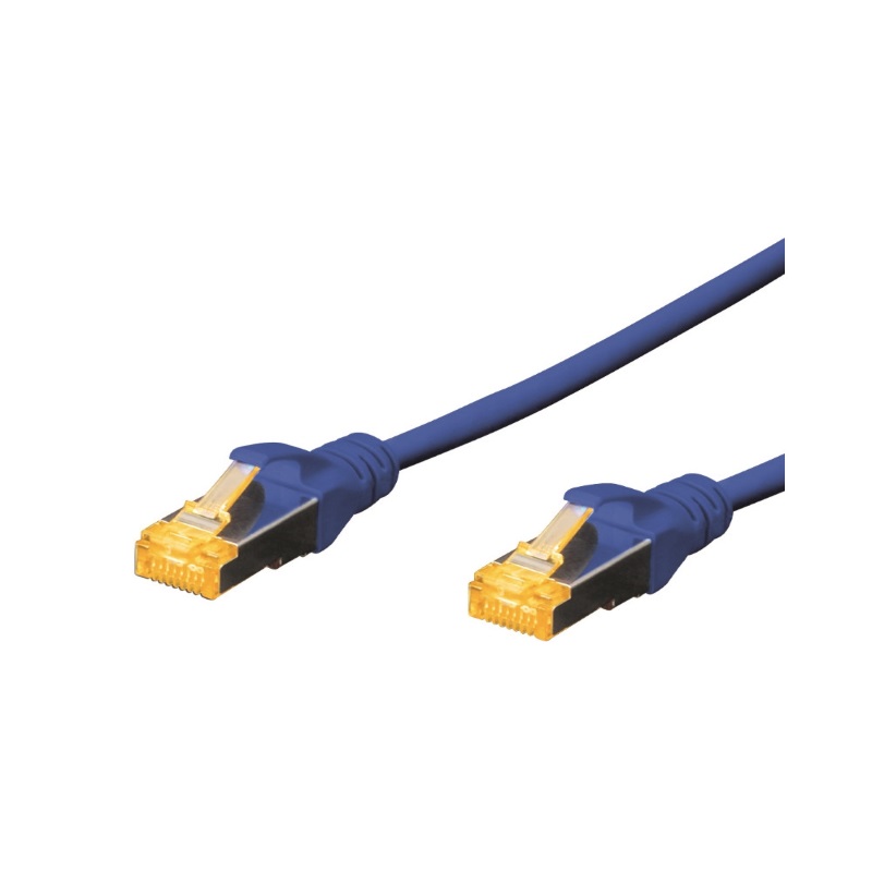 WPC-PAT-6ASF050B | CAT 6A S-FTP PIMF PATCH CABLE 5 m LS0H BLUE | WP Cabling | distributori informatica