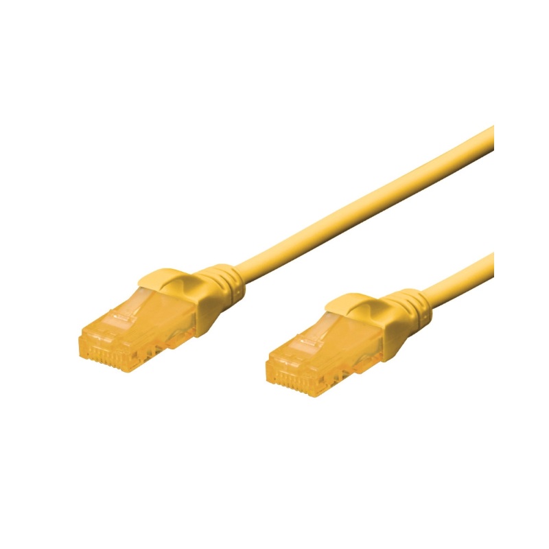 WPC-PAT-6AU005Y | CAT 6A U-UTP PATCH CABLE 0.5 M LS0H YELLOW | WP Cabling | distributori informatica