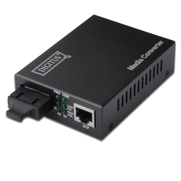 DI-DN-82010-1 | M.CONV. MM 10/100 - 100FX ST 2KM | Digitus | distributori informatica