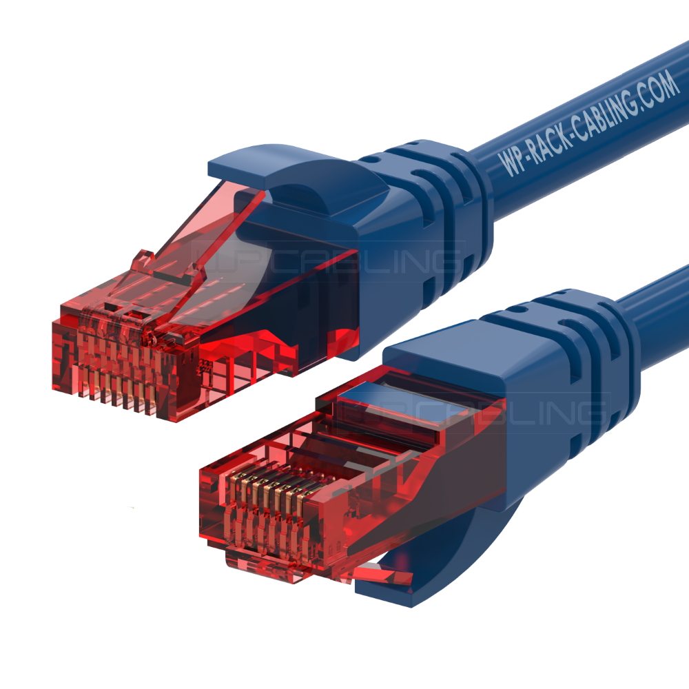 WPCPAT6U002B | CAT 6 U-UTP PATCH CABLE 0.2 M BLUE | WP Cabling | distributori informatica