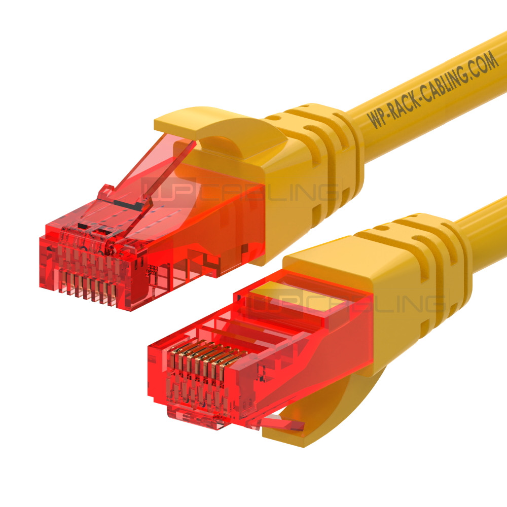 WPCPAT6U002Y | CAT 6 U-UTP PATCH CABLE 0.2 M YELLOW | WP Cabling | distributori informatica