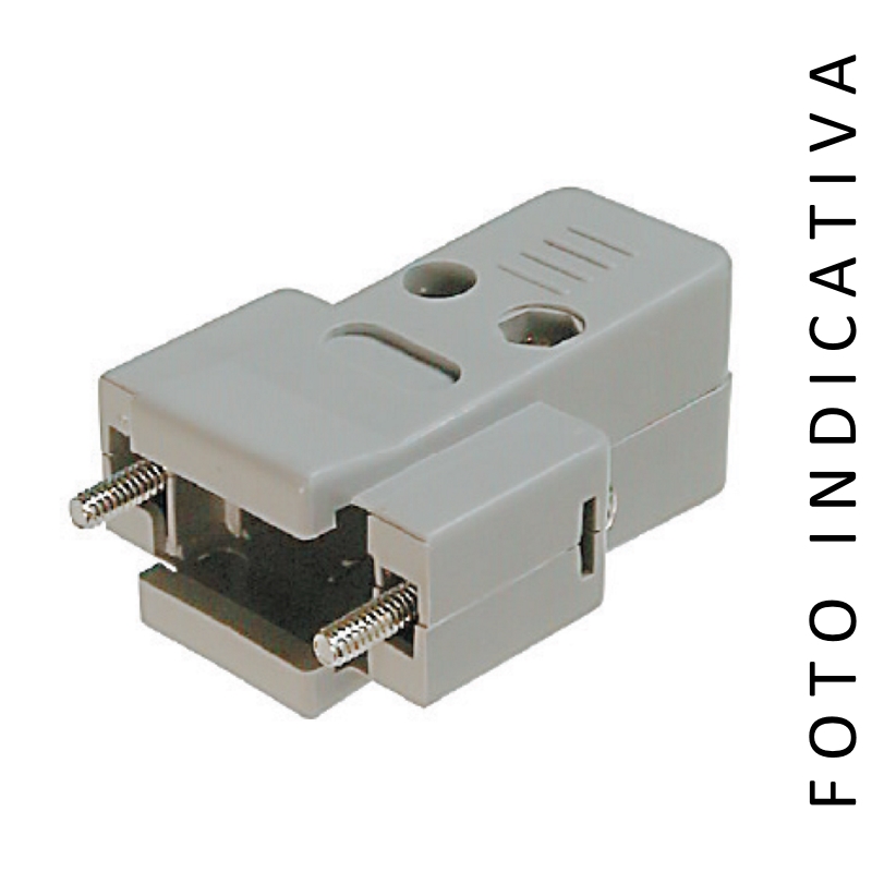 AGP09G/ME | CUSTODIA C.VITI CORTE E FILETTO UNC 4/40 9 POLI METALLIZZATO | C-Industries | distributori informatica