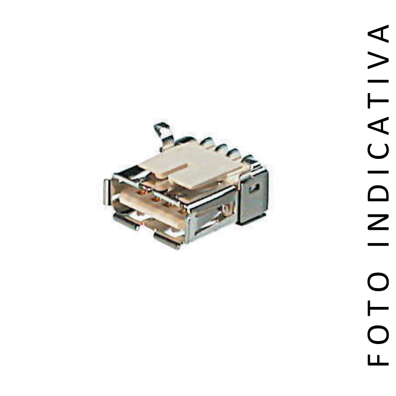 A-USB-A-SMT | CAVO USB FEMMINA DA CS A 90&#176; IN SMD. TIPO A | C-Industries | distributori informatica