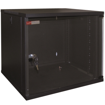 WPNRWA15604B | WALL MOUNT RACK 19" RWA SERIES 15U BLACK RAL 9005 | WP Rack | distributori informatica