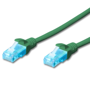 IM1164 | CAVO PATCH CAT.5e U/UTP CCA 3,0 mt, GREEN | Ewent | distributori informatica