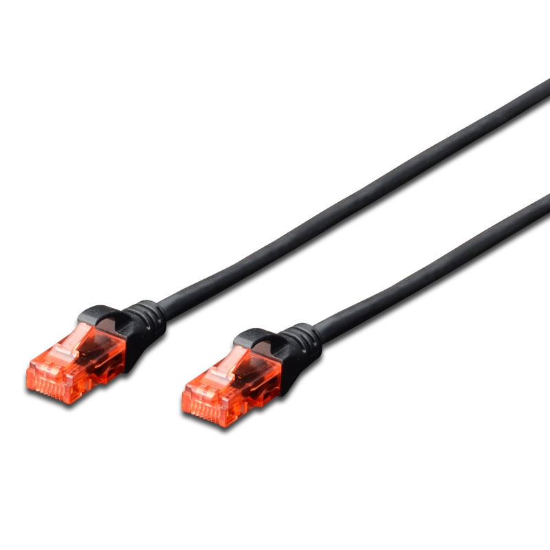 IM1020 | CAVO PATCH CAT 6 U/UTP CCA 3 mt, NERO | Ewent | distributori informatica