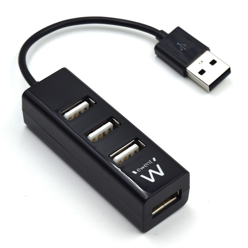 EW1123 | MINI HUB USB 2.0 A 4 PORTE | Ewent | distributori informatica