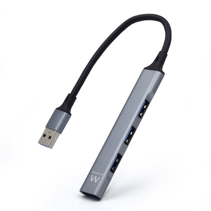 EW1144 | Slim-Hub tipo-A USB 3.2 Gen 1 con 4 puertos | Ewent | distributori informatica