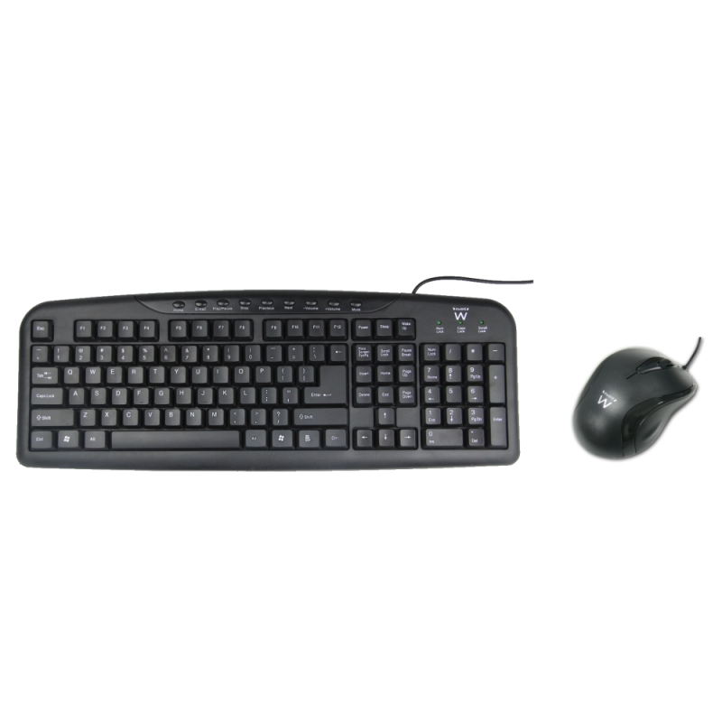 EW3123 | USB MULTIMEDIA KEYBOARD AND MOUSE KIT | Ewent | distributori informatica