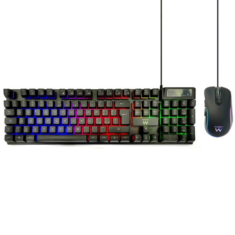 PL3200 | Juego de teclado y mouse Gaming, IT Layout | Ewent | distributori informatica