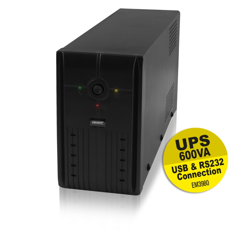 EM3980 | UPS Gruppo di Continuità 600VA 360W | Eminent | distributori informatica