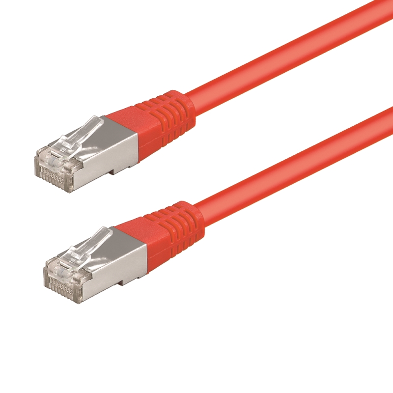 WPC-PAT-5F020R | CAVO PATCH CAT.5E F/UTP 2.0m ROSSO | WP Cabling | distributori informatica