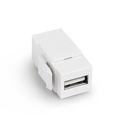 WPC-KEY-USB | ACCOPPIATORE KEYSTONE USB FEMMINA - FEMMINA | WP Cabling | distributori informatica