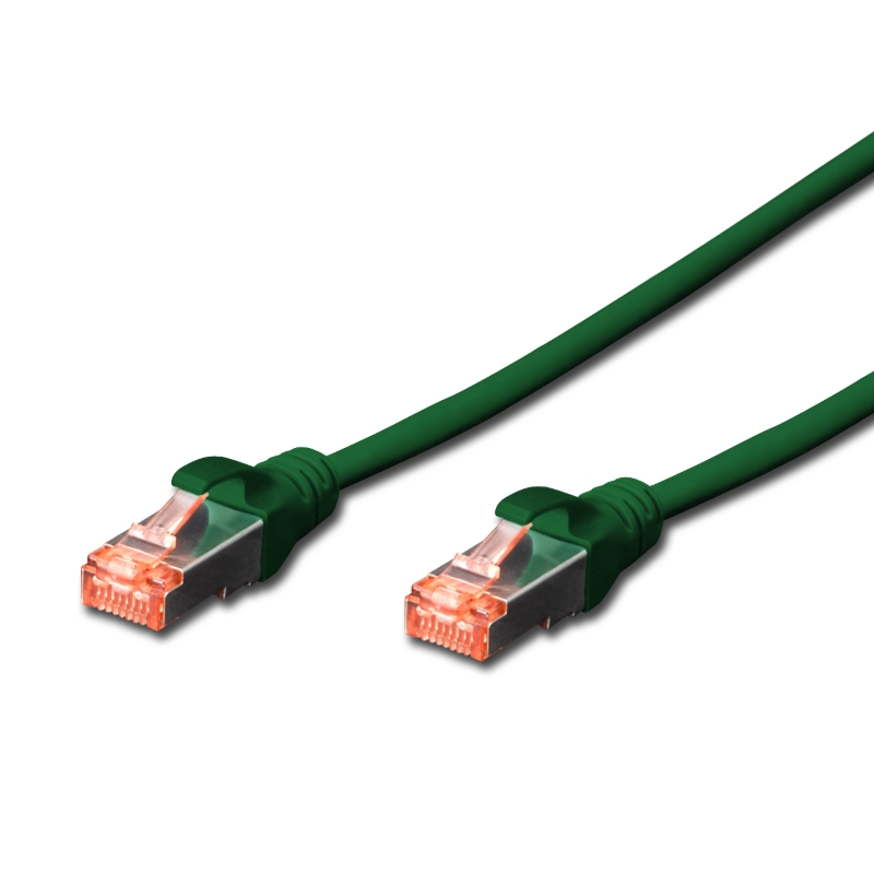 WPC-PAT-6SF005G | CAVO PATCH CAT.6 S-FTP 0.5mt. LS0H VERDE | WP Cabling | distributori informatica