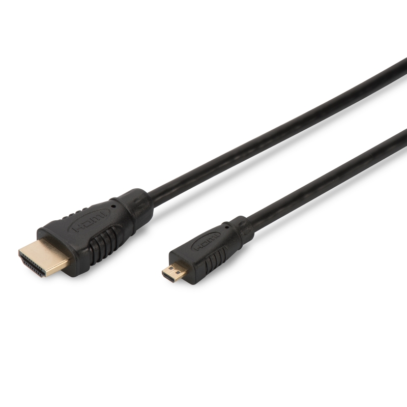 CC-130105-020-N-B | Cavo Micro HDMI 1.4 con Ethernet M/M 2.0 mt | OEM | distributori informatica