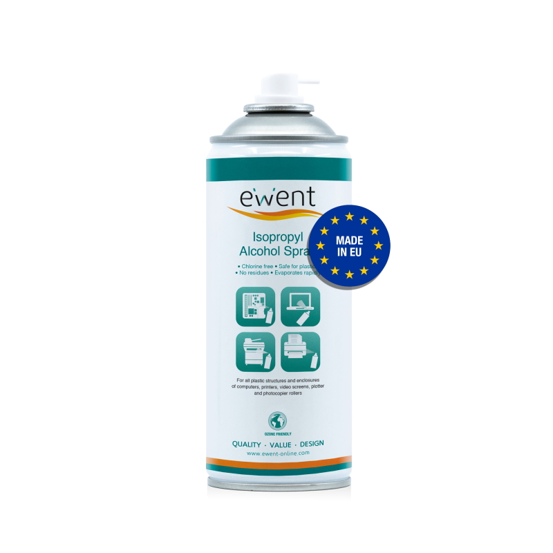 EW5611 | Spray Alcool Isopropilico 400ml | Ewent | distributori informatica