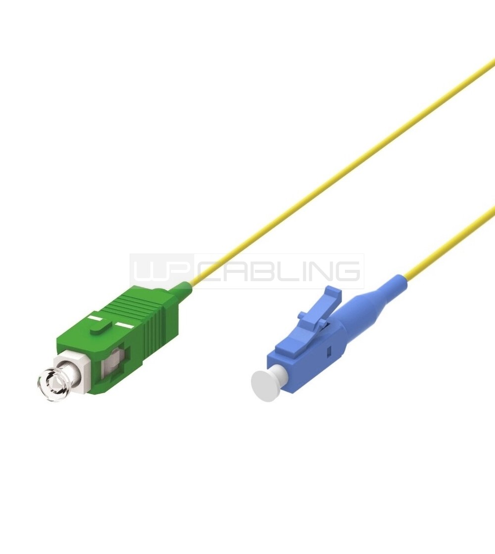 WPC-FP0-S9SCALC-020 | Fibra ottica monomodale simplex, 9/125?Ì SC/APC-LC, 2 mt | WP Cabling | distributori informatica