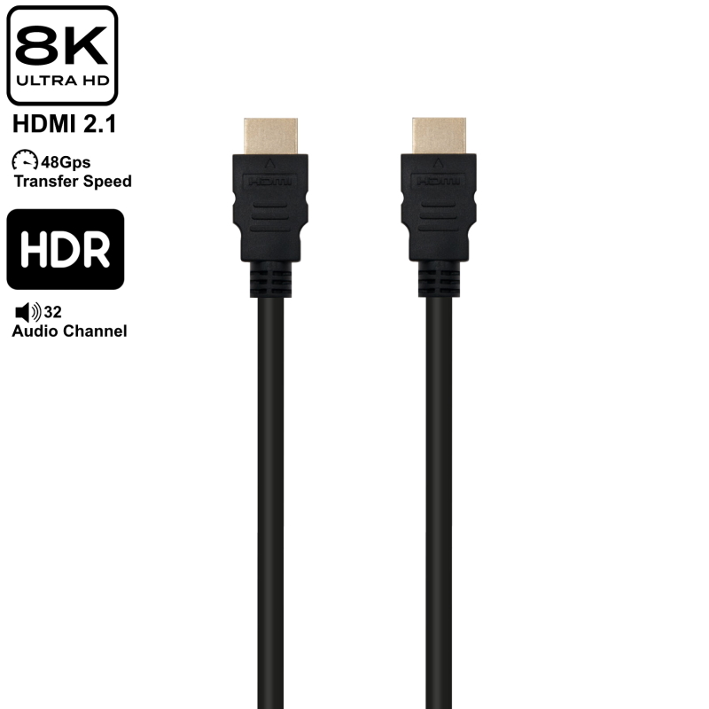 EC1319 | Cavo Ultra High Speed HDMI 8K con Ethernet 1.5m | Ewent | distributori informatica