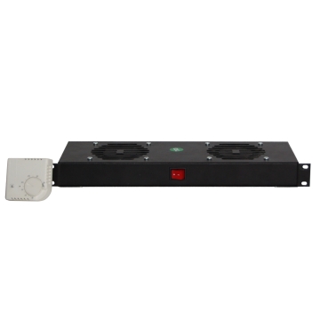 WPN-CV-2-T | CASSETTO DI VENTILAZIONE A 2 VENTOLE + TERMOSTATO | OEM | distributori informatica