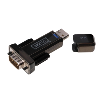 CM-USC-2001 | CONVERTITORE DA USB 2.0 A SERIALE RS232 9 PIN MASCHIO | OEM | distributori informatica