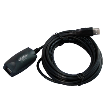 EW1014 | CAVO PROLUNGA ATTIVA USB 2.0 A/A M/F 5.0 mt | Ewent | distributori informatica