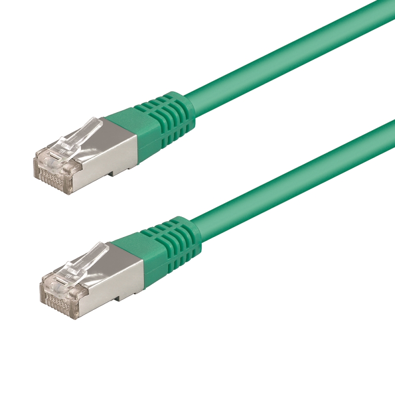 WPC-PAT-5F020G | CAVO PATCH CAT.5E F/UTP 2.0m VERDE | WP Cabling | distributori informatica
