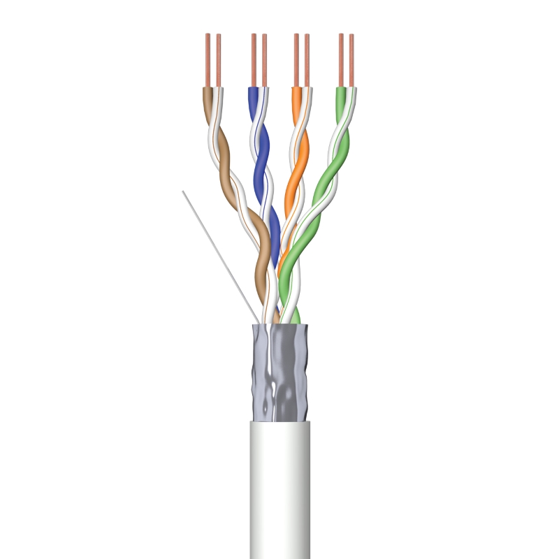 WPC-ICR-5F-100 | Cavo di installazione Cat 5e F/UTP AWG24/1 100 mt. PVC | WP Cabling | distributori informatica
