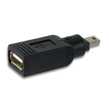 EW-100505-000-N-P | ADATTATORE USB A FEMMINA - MINI USB A MASCHIO (5 pin) | Ewent | distributori informatica