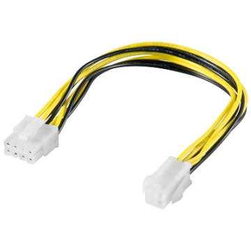 CC-180502-001-N-B | Cavo conversione Alimentazione ATX12 P4 4pin a 8pin | OEM | distributori informatica