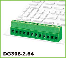 CI-DG308-2.54-02P | Morsettiera da pcb 2 poli p 2,54 | DEGSON | distributori informatica