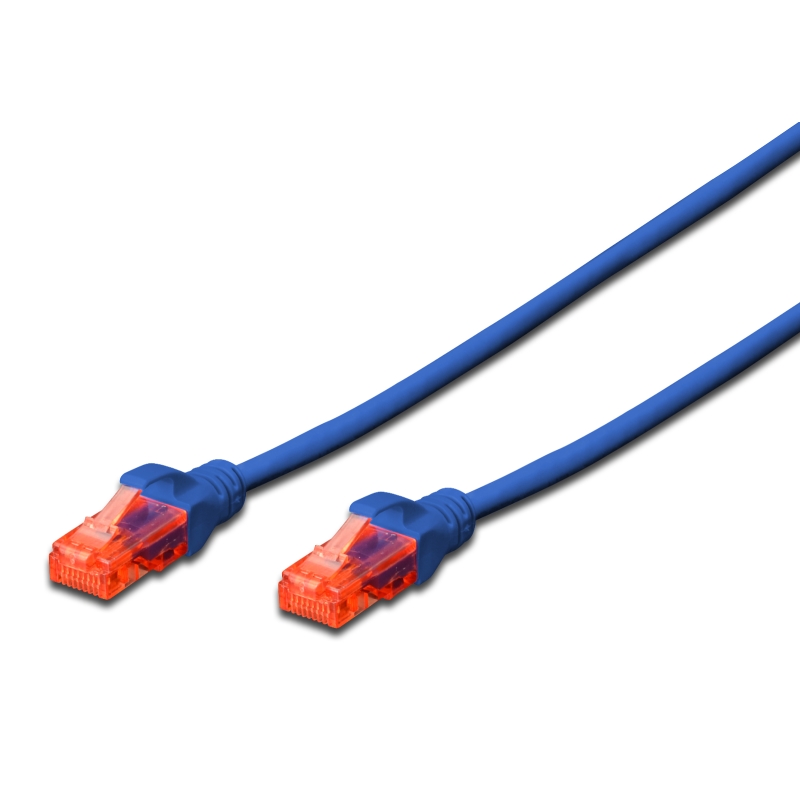 IM1007 | CAVO PATCH CAT 6 U/UTP CCA 1 mt, BLU | Ewent | distributori informatica