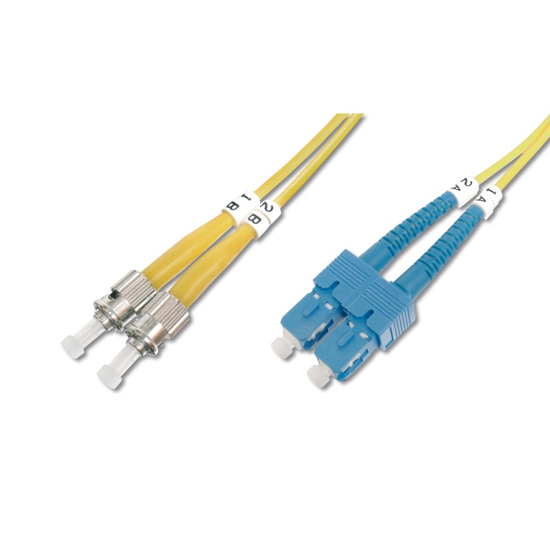 WPC-FP0-9STSC-050 | BRETELLA FIBRA OTTICA MONOMODALE, 9/125&#956; ST-SC, 5 MT. | WP Cabling | distributori informatica