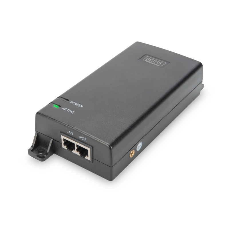 DN-95104 | Iniettore PoE+ Gigabit Ethernet 48V 60W | Digitus | distributori informatica