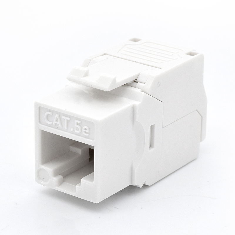 WPC-KEY-5UP-TL/W | Presa Keystone Cat.5E UTP, Toolless, Colore Bianco | WP Cabling | distributori informatica