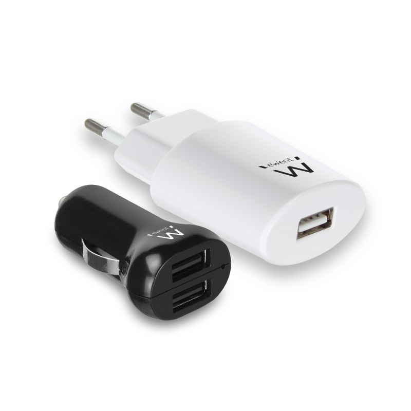 EW1263 | Espositore 15 caricabatterie USB e 15 caricabatterie da auto | Ewent | distributori informatica