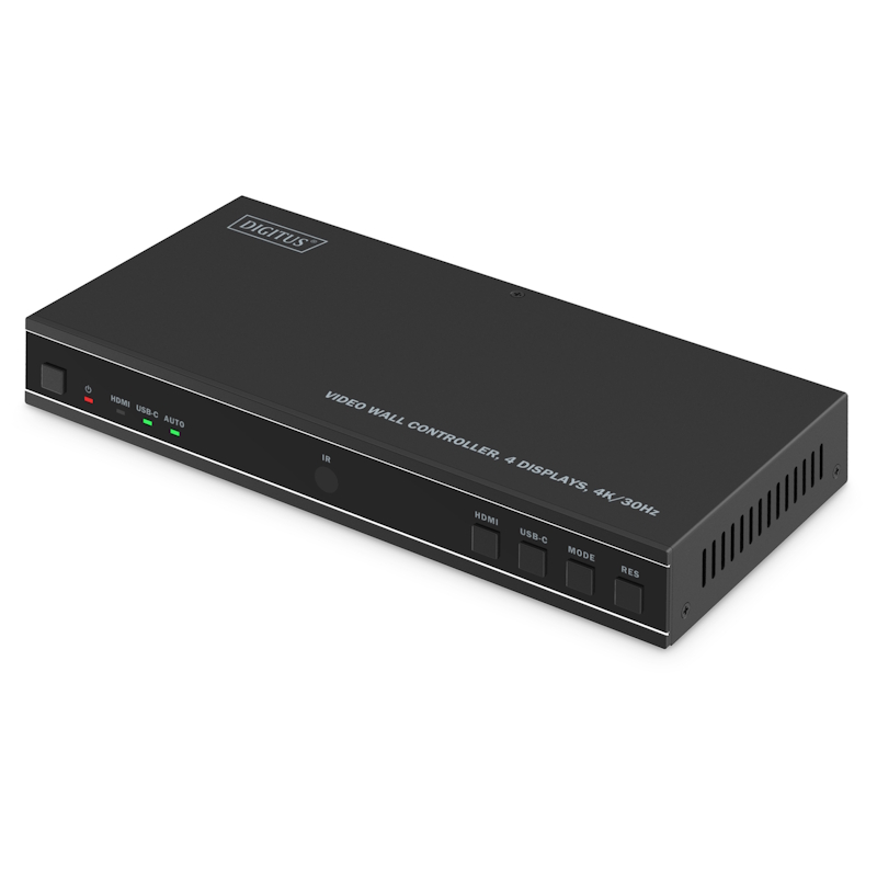 DS-55358 | Controller Videowall HDMI, 4 display 4K/30Hz, HDMI, USB-C | Digitus | distributori informatica