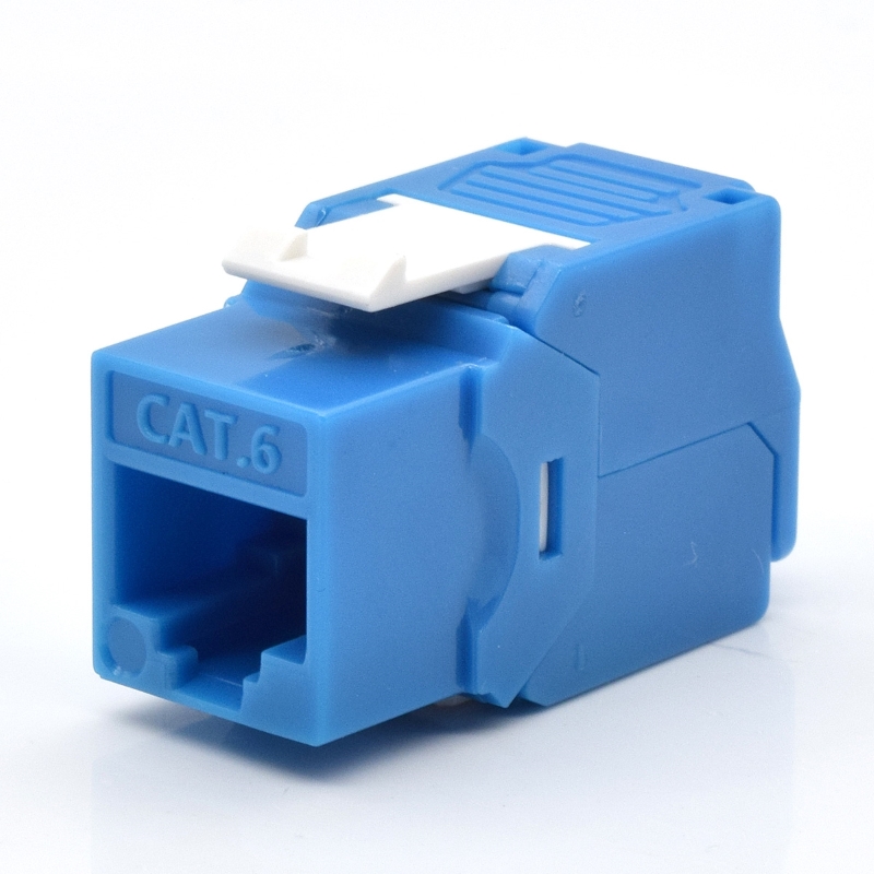 WPC-KEY-6UP-TL/B | Presa Keystone Cat.6 UTP, Toolless, Colore Blu | WP Cabling | distributori informatica