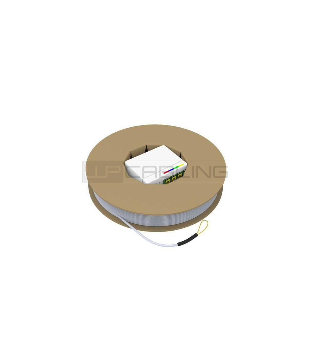 WPCFTH49SCA1000 | STOA preterminato SC/APC con cavo ottico a 4 fibre da 100mt. | WP Rack | distributori informatica